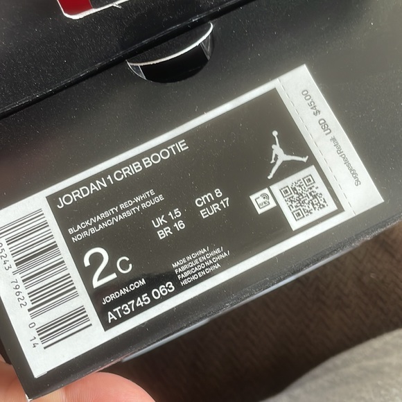 Infant patent bred 1s size 2c - Picture 2 of 3